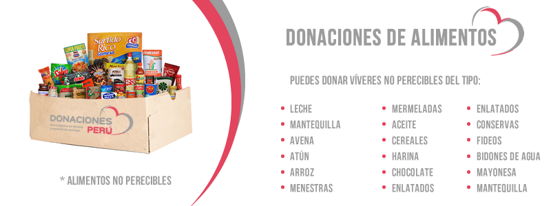 Donaciones de Alimentos